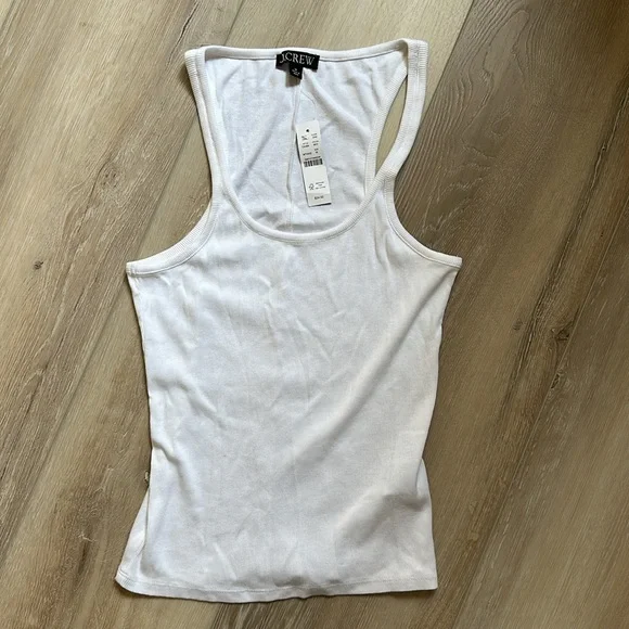 J Crew Fine rib racer back top - Picture 5 of 5